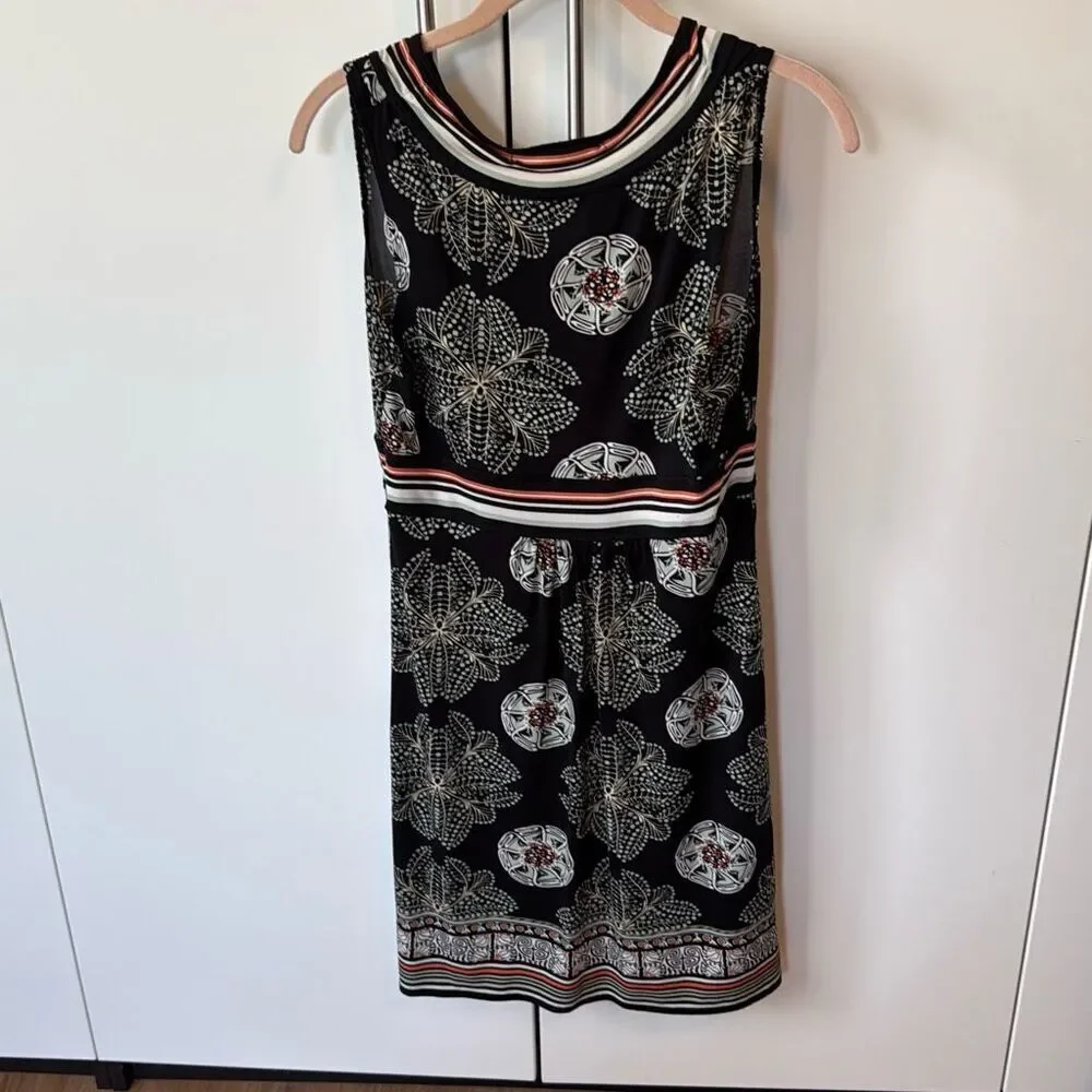 Max studio dress size medium Geometrical floral pattern - Picture 3 of 5